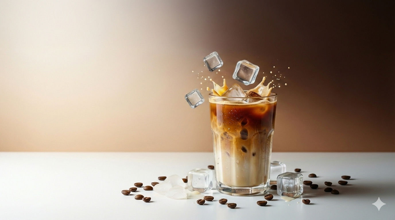 Iced Coffee background